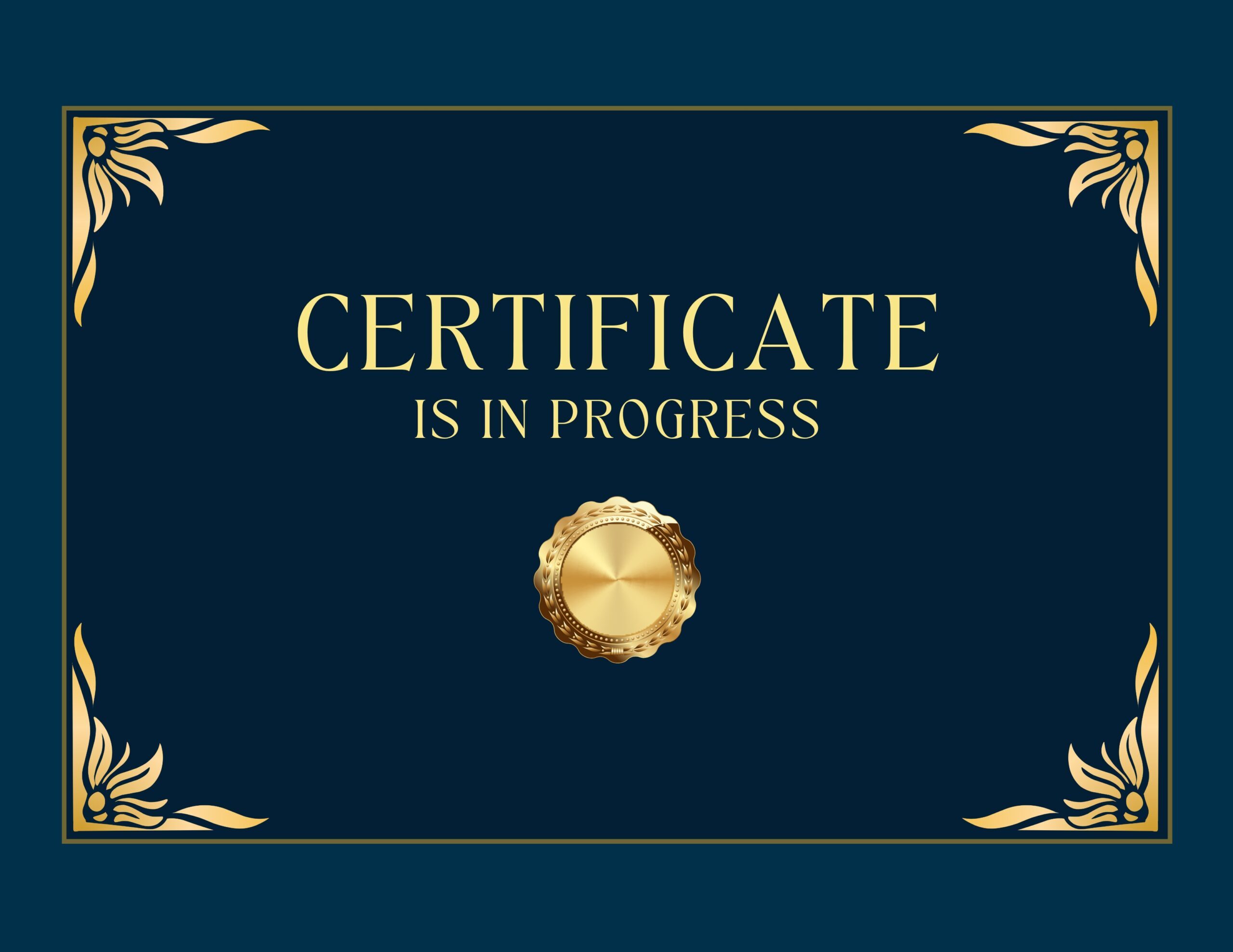 Certificate Image